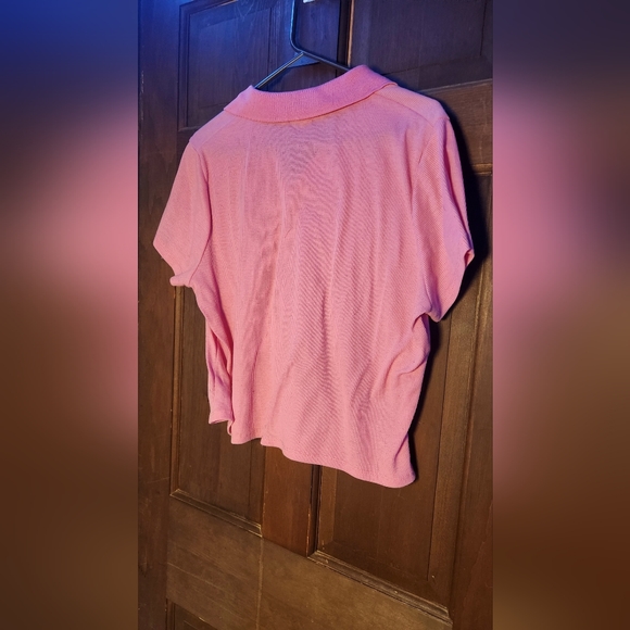 Rue 21 Pink Zip Tshirt - Picture 2 of 4